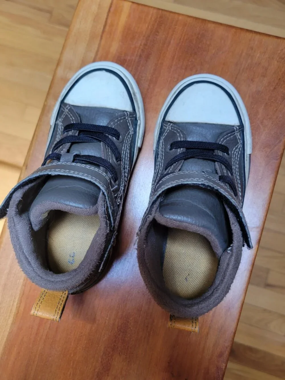 Converse Leather High Tops
